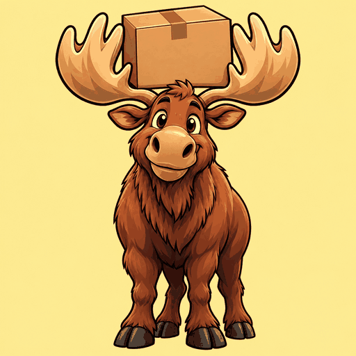 Moving Box Moose logo